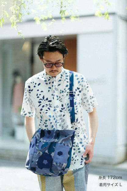 20/20 スタンドカラー半袖シャツ