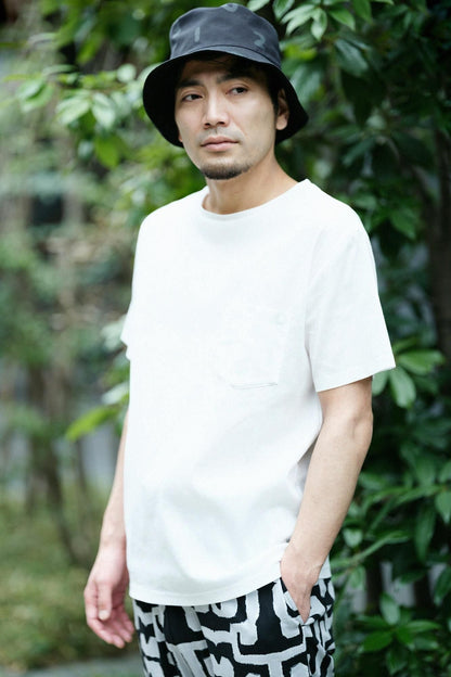 40/40 半袖ポケットTシャツ／つくも昆