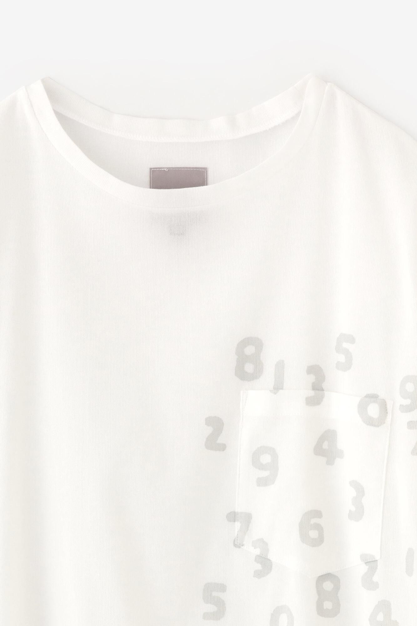 40/40 半袖ポケットTシャツ／つくも昆
