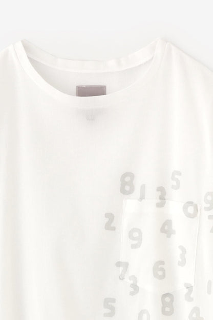 40/40 半袖ポケットTシャツ／つくも昆