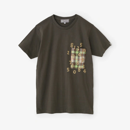 半袖 ポケットTシャツ[5.0]／チャコール昆（こん）